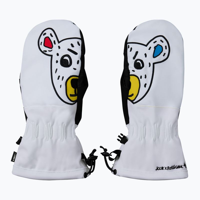 Moteriškos slidinėjimo pirštinės Rossignol JCC Mittens R-Shell white 2