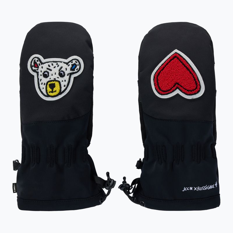 Moteriškos slidinėjimo pirštinės Rossignol JCC Mittens R-Shell black 2