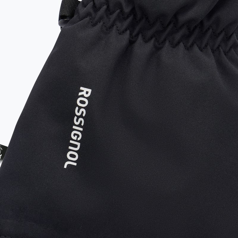 Vaikiškos slidinėjimo pirštinės Rossignol Mittens R-Shell Dry black 3