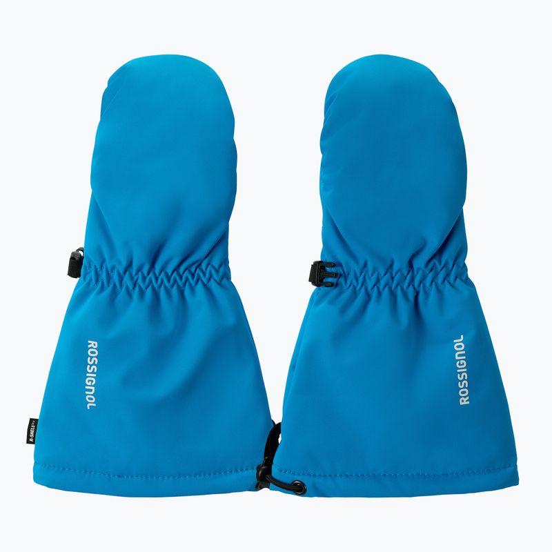 Vaikiškos slidinėjimo pirštinės Rossignol Mittens R-Shell Dry blazing blue 2