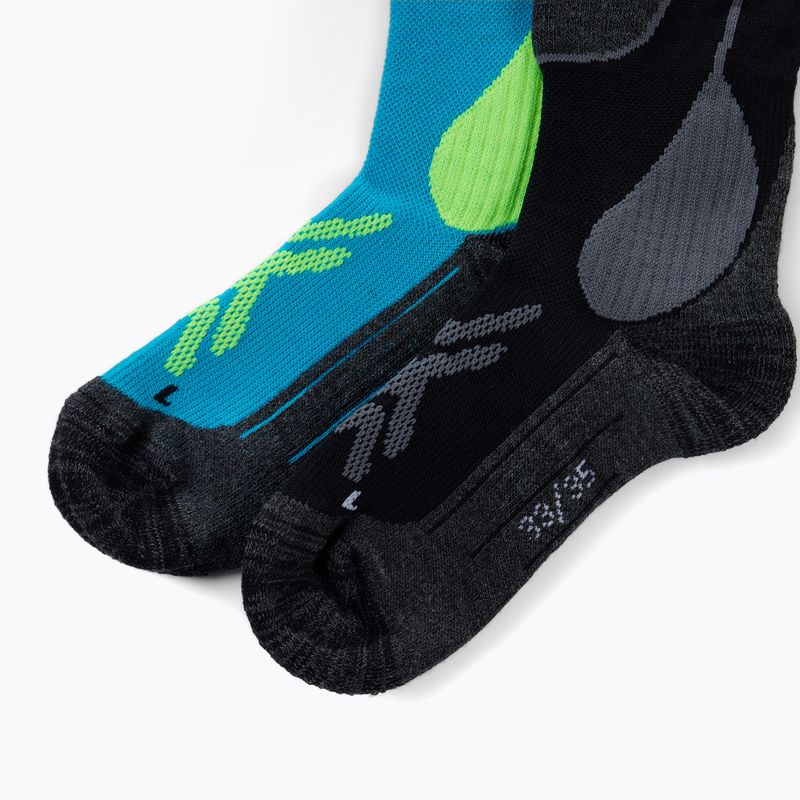 Vaikiškos slidinėjimo kojinės Rossignol Essential 2 pack black 3