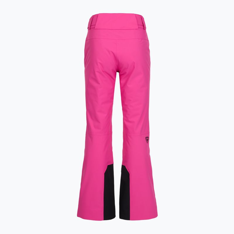 Moteriškos slidinėjimo kelnės Rossignol Insulated electric fuchsia 2
