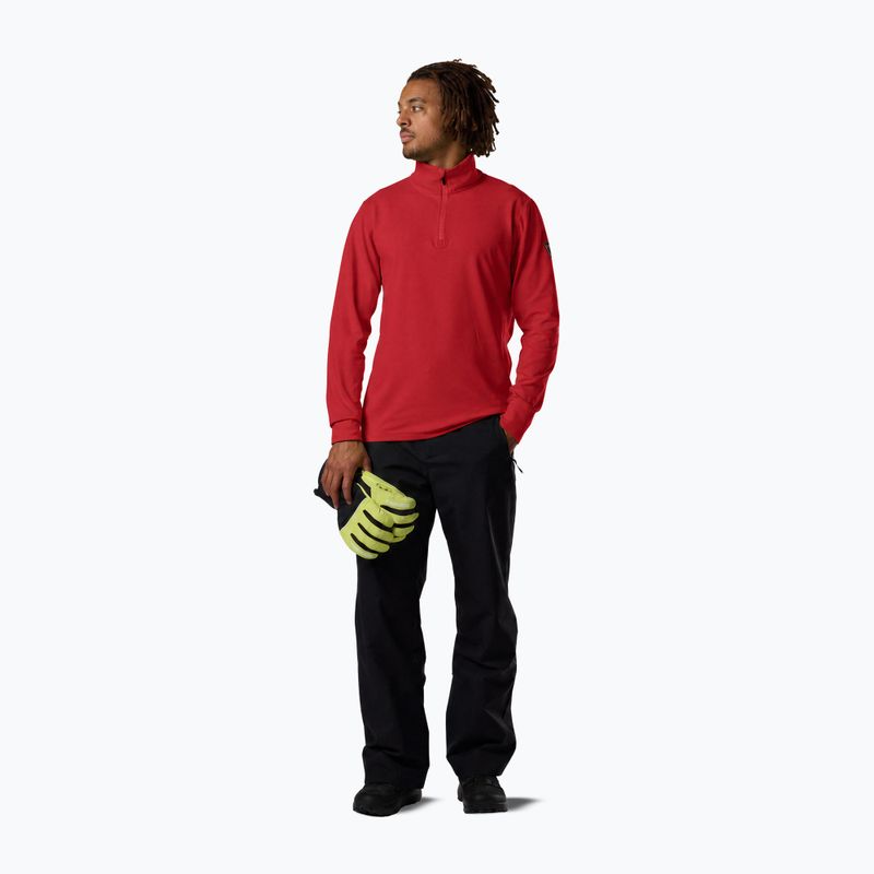 Vyriškas slidinėjimo džemperis Rossignol Mid Layer Stertch Half Zip sports red 2