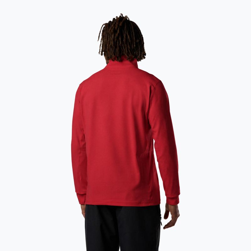 Vyriškas slidinėjimo džemperis Rossignol Mid Layer Stertch Half Zip sports red 3