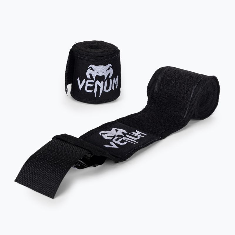 Venum Kontact bokso tvarsčiai juodi 0430