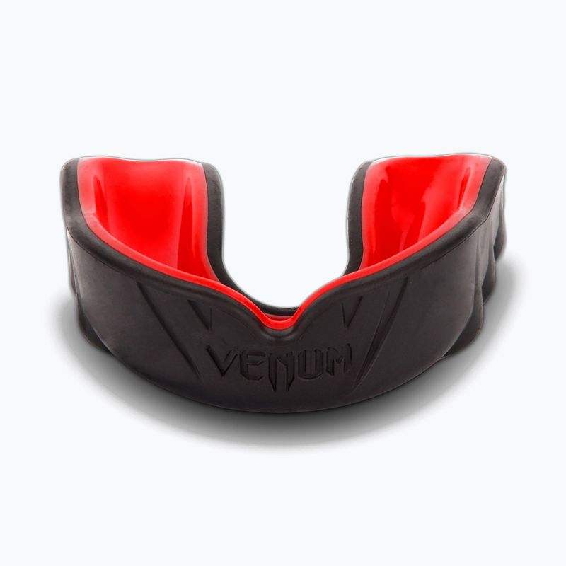 Venum Challenger vieno žandikaulio apsauga juoda/raudona 0616 3