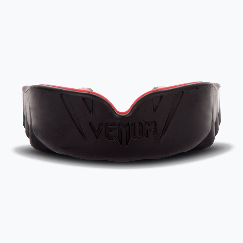 Venum Challenger vieno žandikaulio apsauga juoda/raudona 0616 4