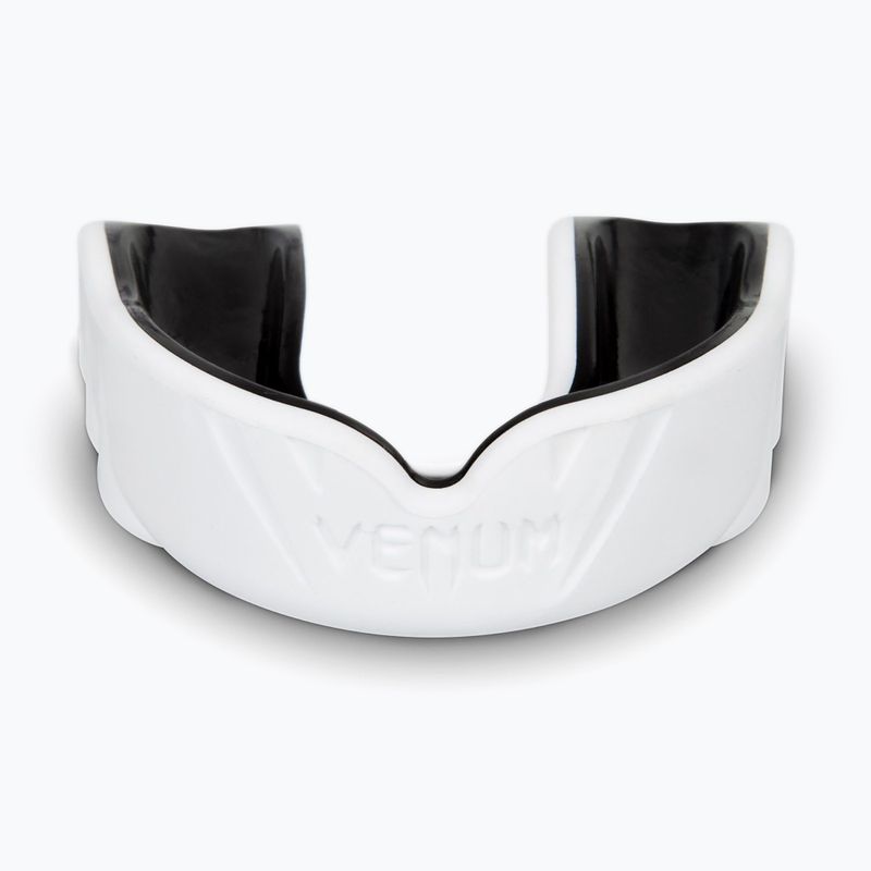 Venum Challenger vieno žandikaulio apsauga balta ir juoda 02573 3