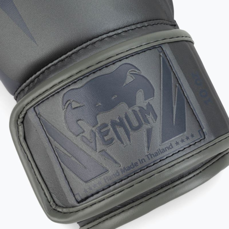 Venum Elite pilkos spalvos vyriškos bokso pirštinės VENUM-0984 6