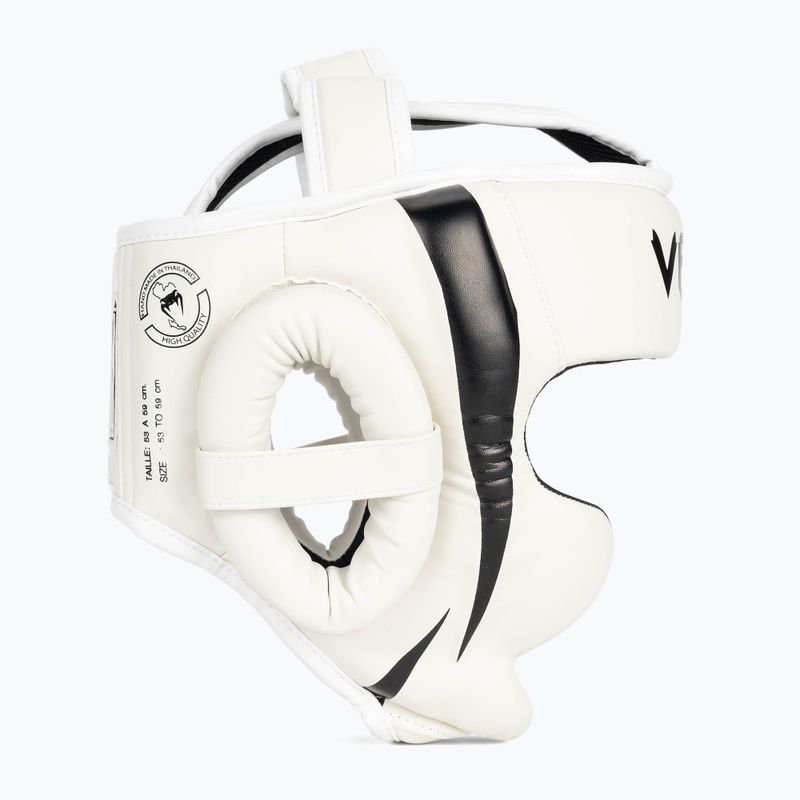 Bokso šalmas Venum Elite white/black 2