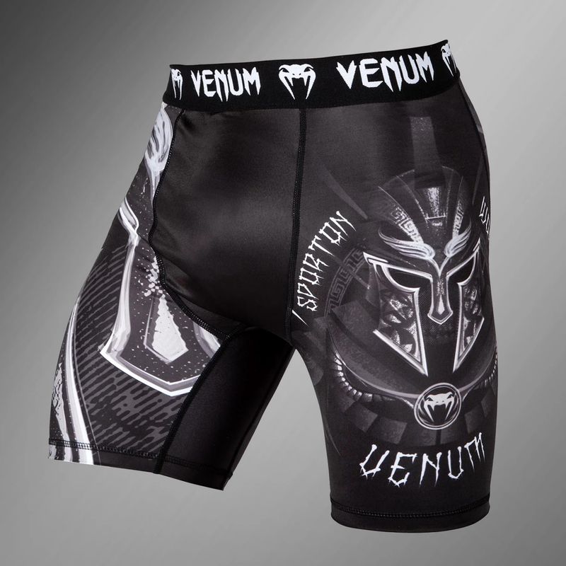 Treniruočių šortai Venum Vale Tudno Gladiator 3.0 black/white 2