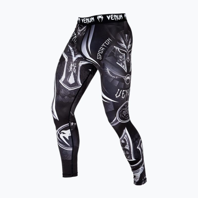 Vyriškos treniruočių tamprės Venum Gladiator 3.0 Compression Tights black/white 2
