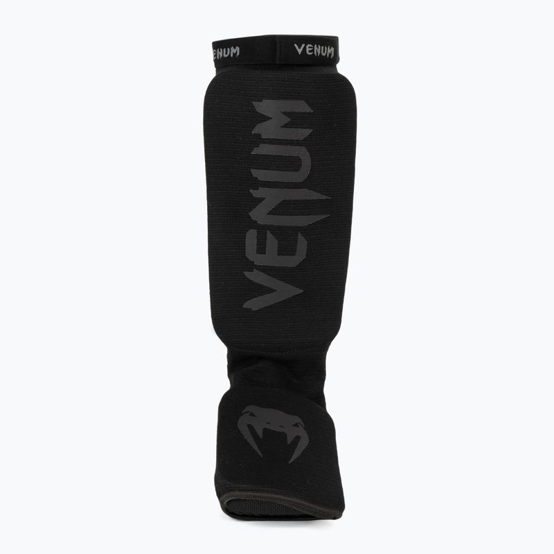 Blauzdų ir pėdų apsaugos Venum Kontact Shin Guards black/black 4