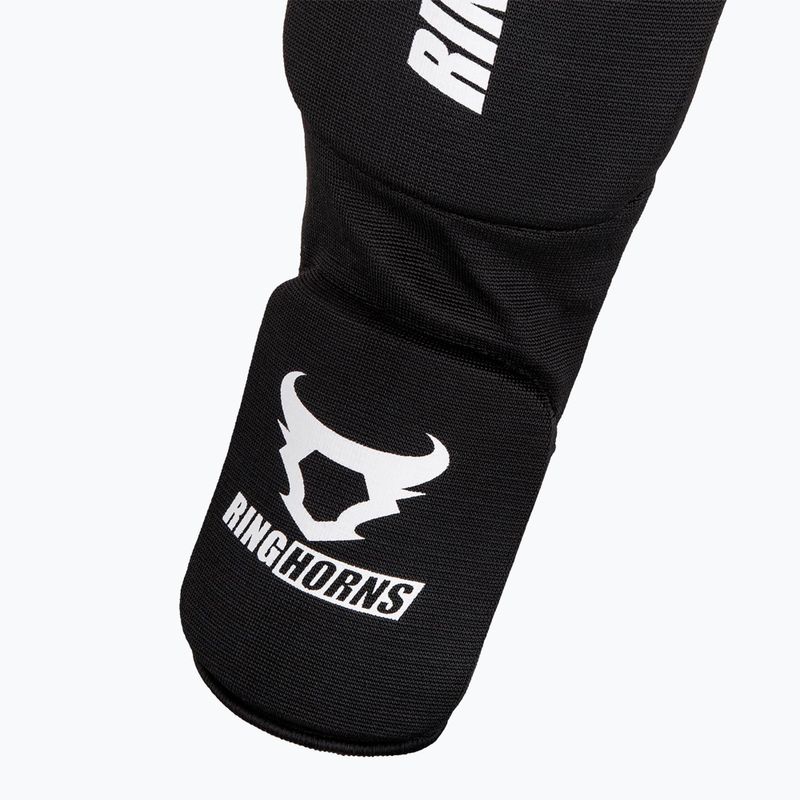 Blauzdų ir pėdų apsaugos Ringhorns Kontact Shin Guards black 4