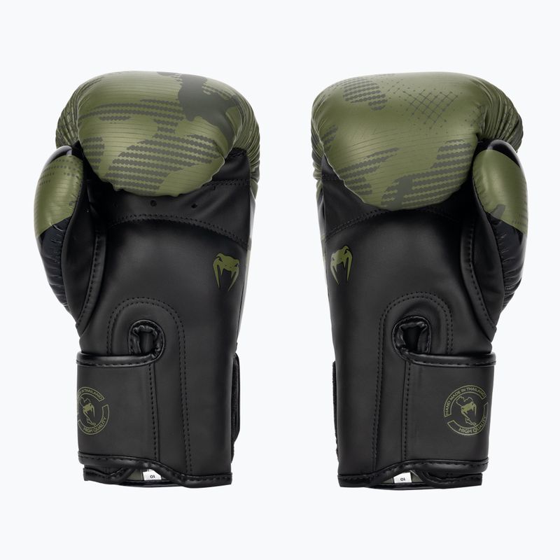 Bokso pirštinės Venum Elite khaki camo 2