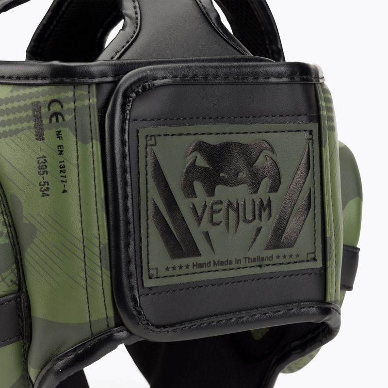 "Venum Elite" chaki spalvos kamufliažinis bokso šalmas 4