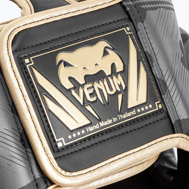 Venum Elite pilkai auksinis bokso šalmas VENUM-1395-535 9
