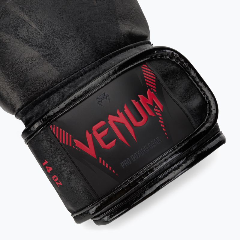 Venum Impact bokso pirštinės juodos VENUM-03284-100 7