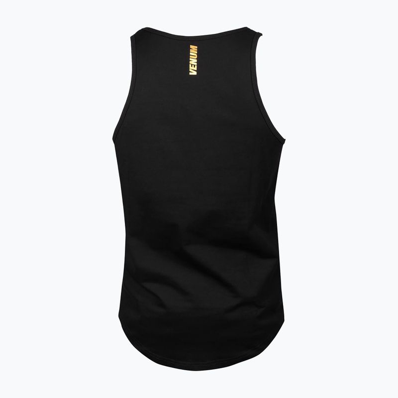 Vyriškas tank topas Venum Muay Thai VT black/gold 2