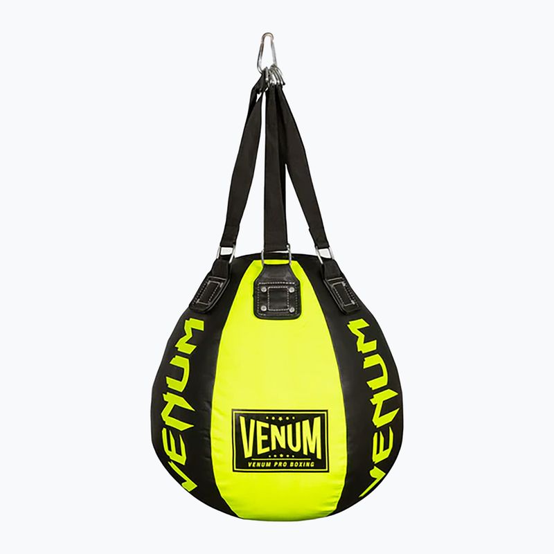 Bokso kriaušė Venum Hurricane Big Ball black/neo yellow