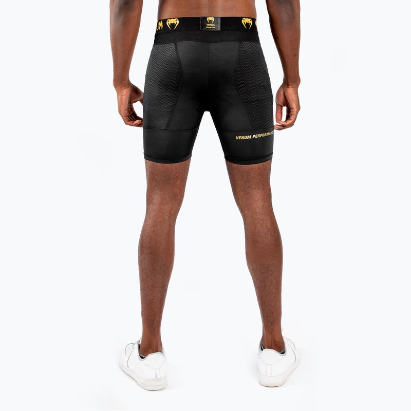Vyriški treniruočių šortai Venum G-Fit Compression black/gold 2