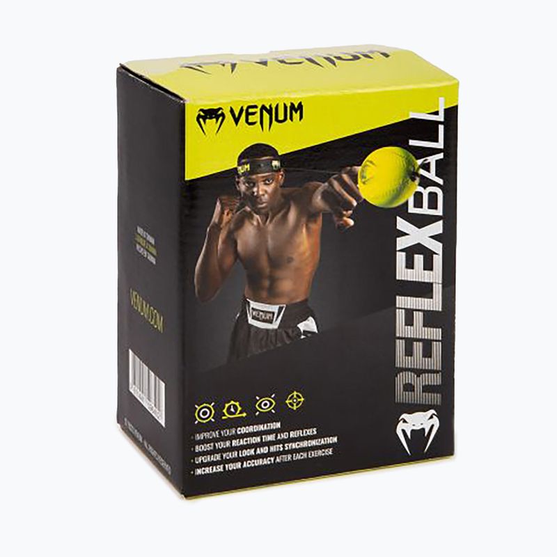 Venum Reflex kamuolys juodai žalias VENUM-04028-116 5