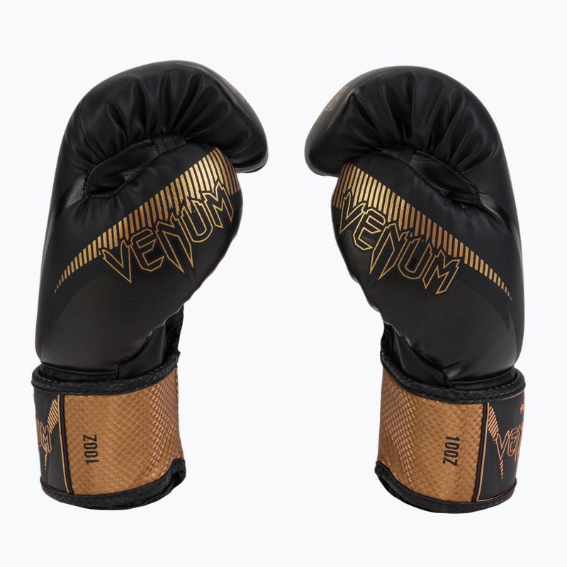 Venum Impact bokso pirštinės rudos spalvos VENUM-03284-137 4