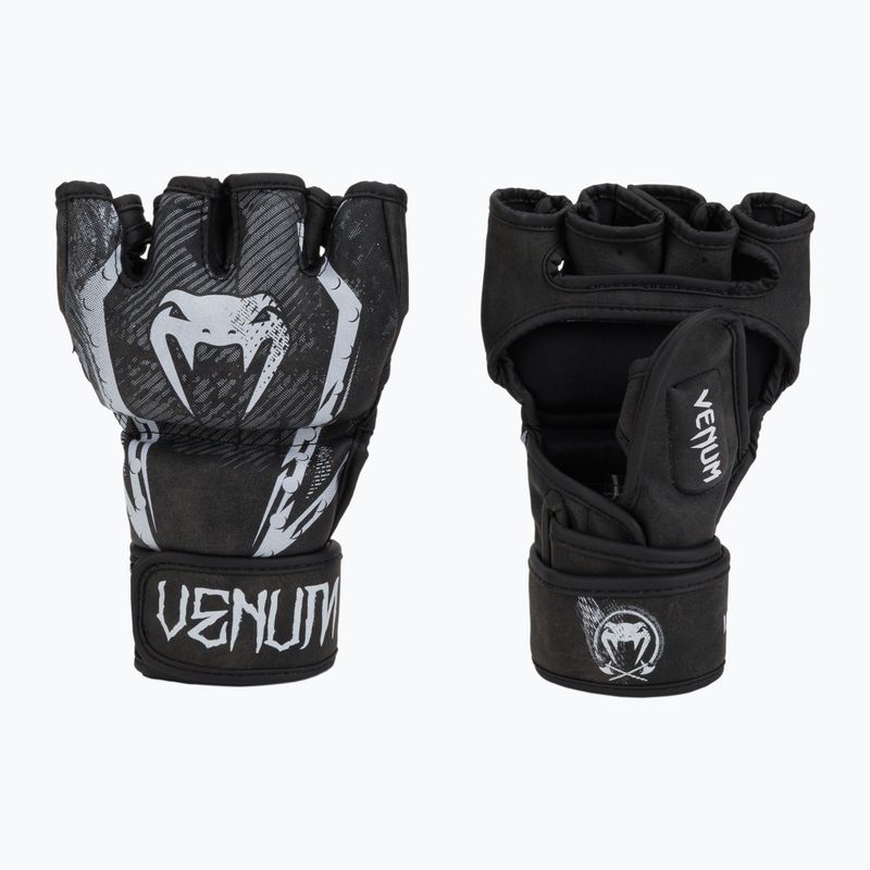 Venum GLDTR 4.0 graplingo pirštinės juodai baltos spalvos VENUM-04166 3
