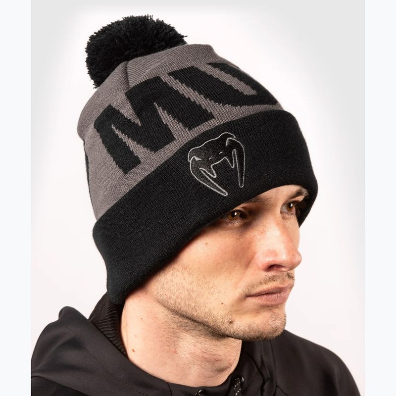 Žieminė kepurė Venum Elite Beanie With Pompom grey/black 6