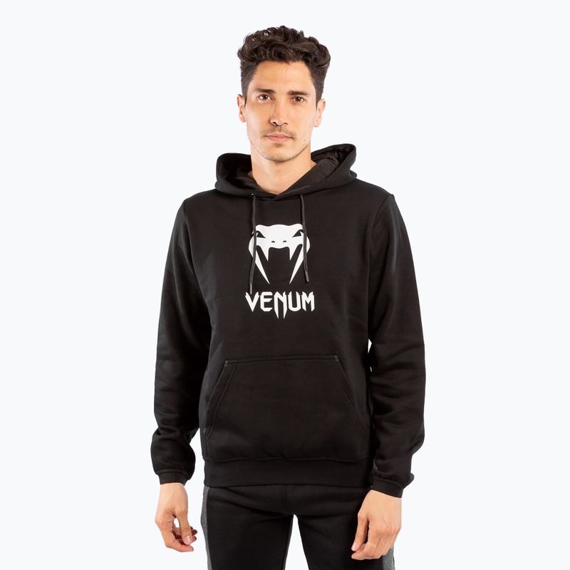 Vyriškas džemperis Venum Classic Hoodie black/white