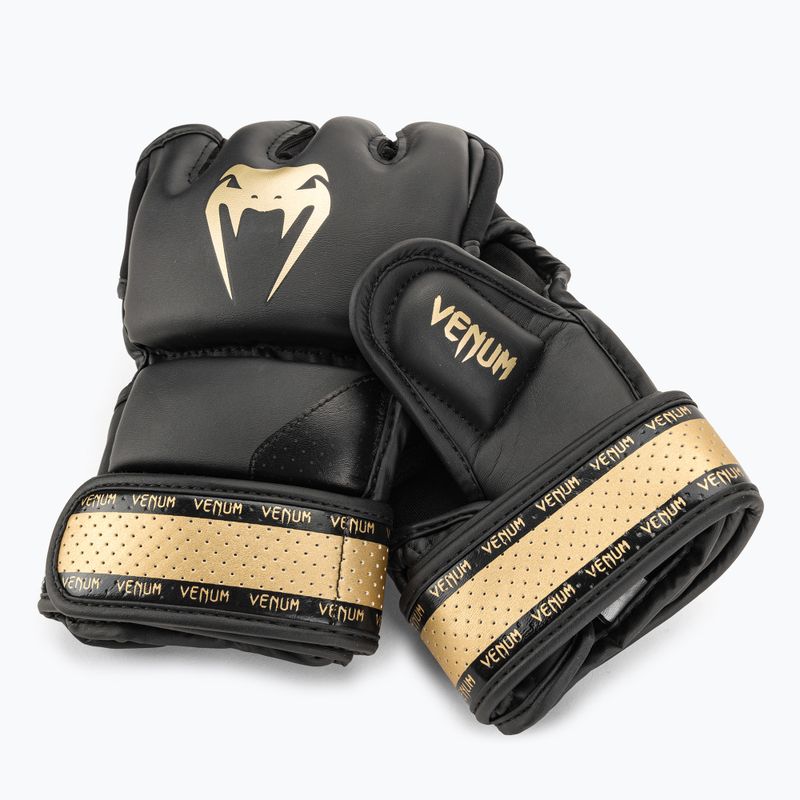 Pirštinės MMA Venum Impact 2.0 black/gold 5