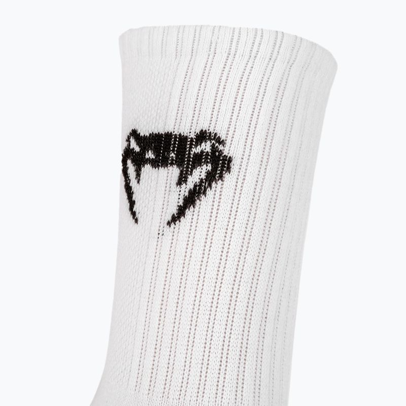 Vyriškos kojinės Venum Classic 3 poros white/black 4