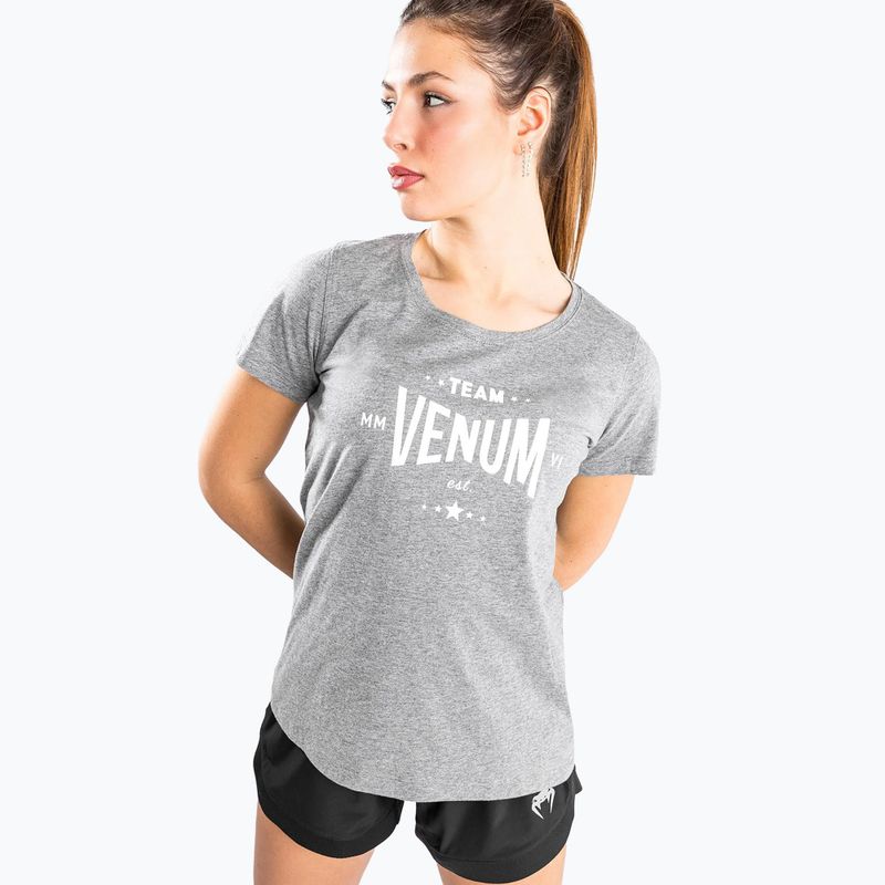 Moteriški marškinėliai Venum Team 2.0 light heather grey