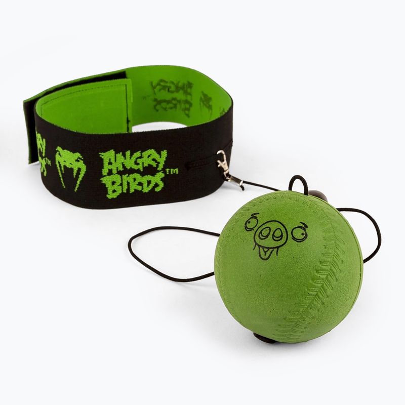 Vaikiškas refleksinis kamuolys Venum Angry Birds green