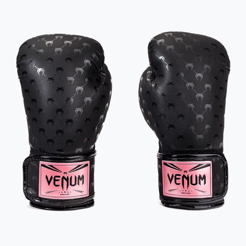 Venum Impact Monogram juodai auksinės bokso pirštinės VENUM-04586-537