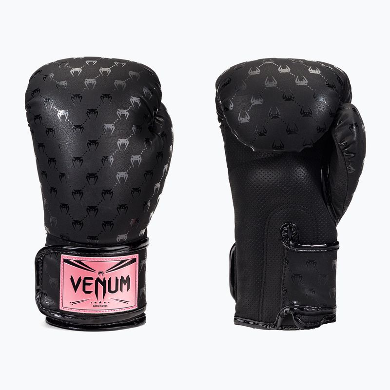 Venum Impact Monogram juodai auksinės bokso pirštinės VENUM-04586-537 3