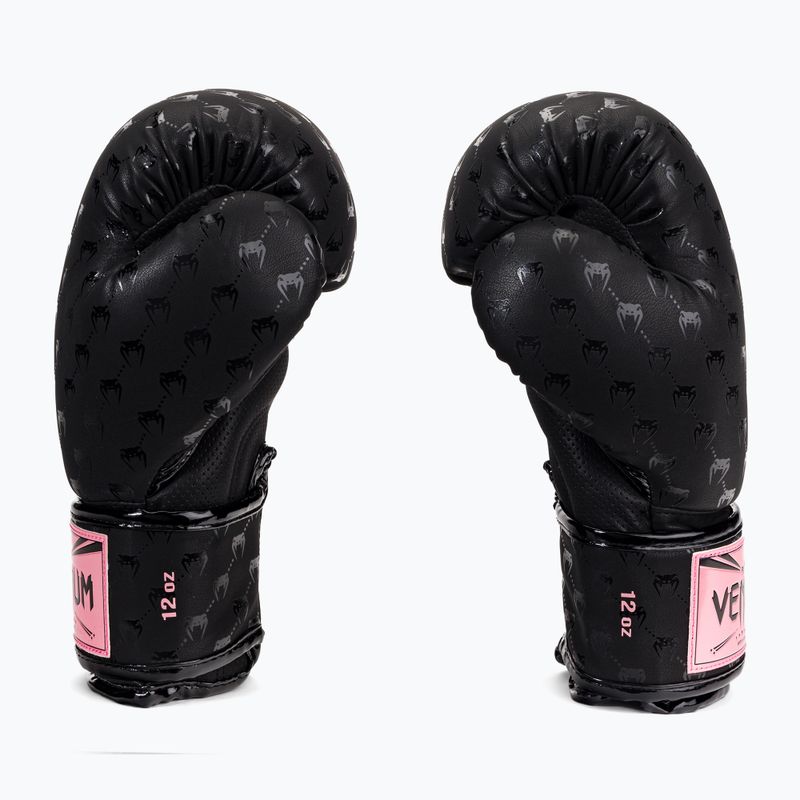 Venum Impact Monogram juodai auksinės bokso pirštinės VENUM-04586-537 4