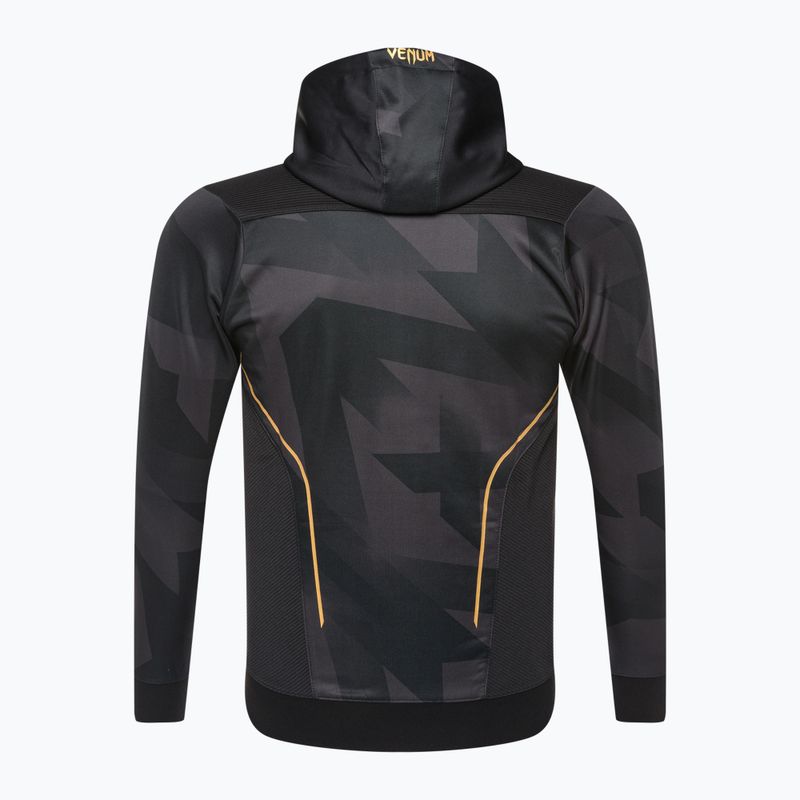 Vyriškas džemperis Venum Razor Hoodie black/gold 9