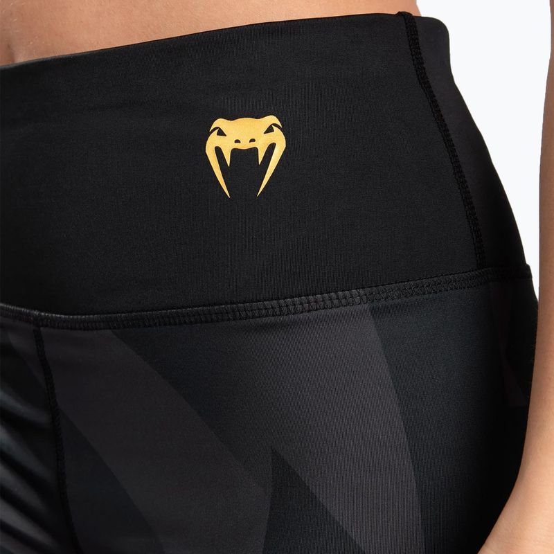 Moteriški treniruočių šortai Venum Razor Compression black/gold 4