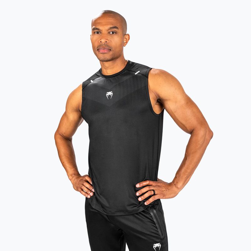 Vyriškas tank topas Venum Biomecha Dry Tech black/grey