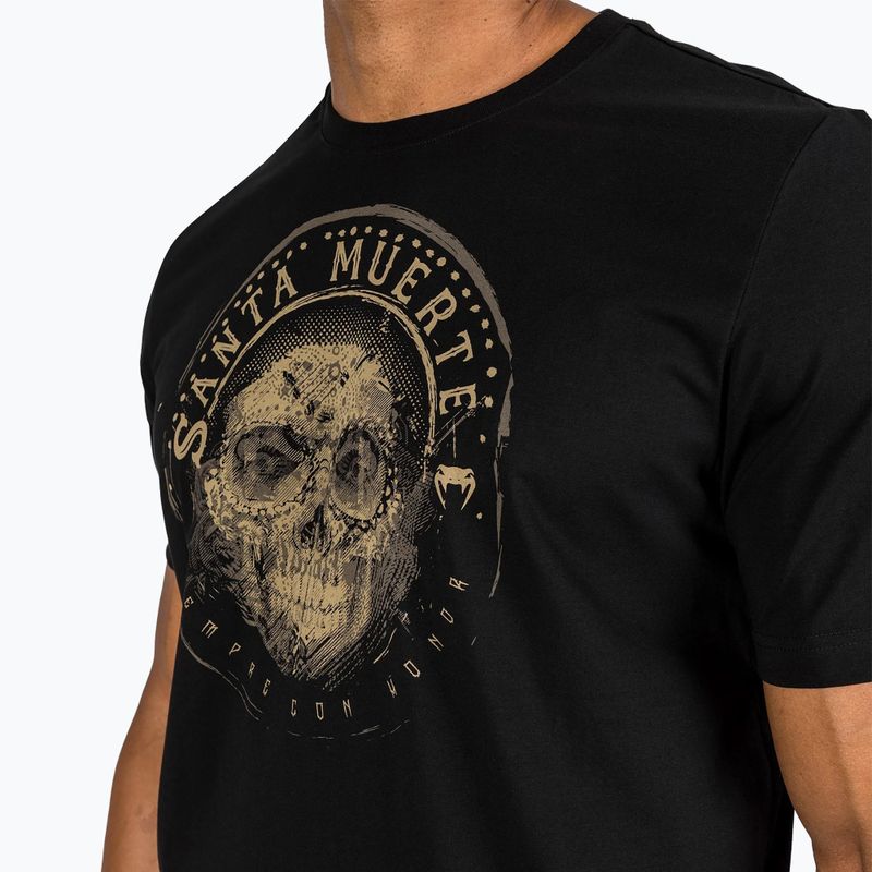 Vyriški marškinėliai Venum Santa Muerte Dark Side black/brown 8