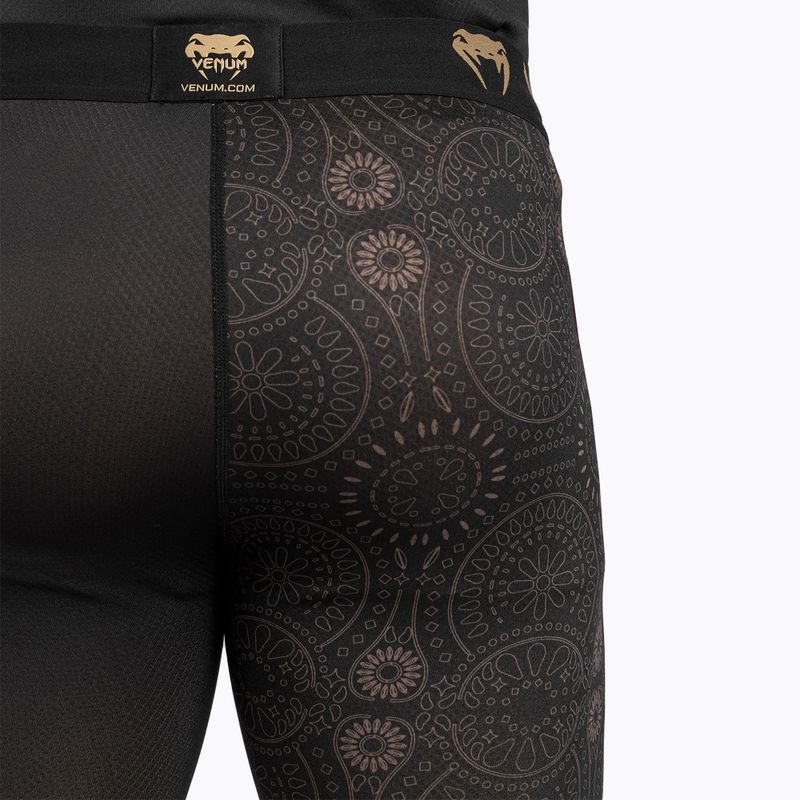 Vyriškos tamprės Venum Santa Muerte Dark Side Spats black/brown 10