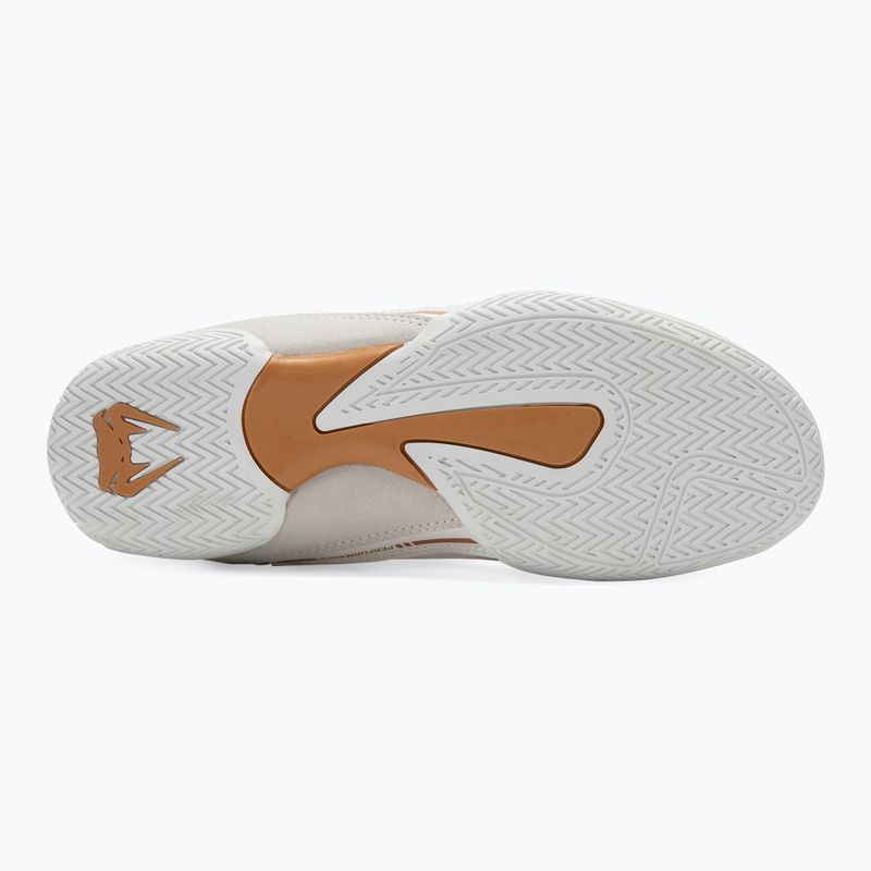 Bokso bateliai Venum Elite Boxing white/gold 4