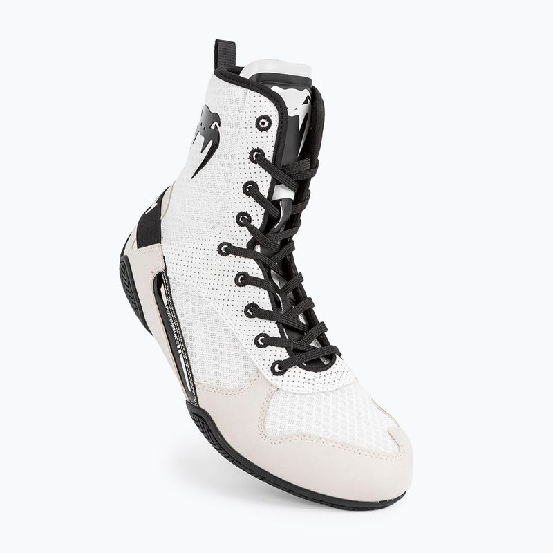 Bokso bateliai Venum Elite Boxing white/black 12