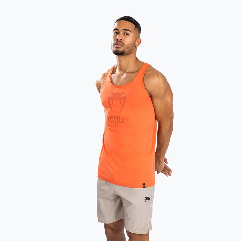 Vyriškas tank topas Venum Classic orange 5