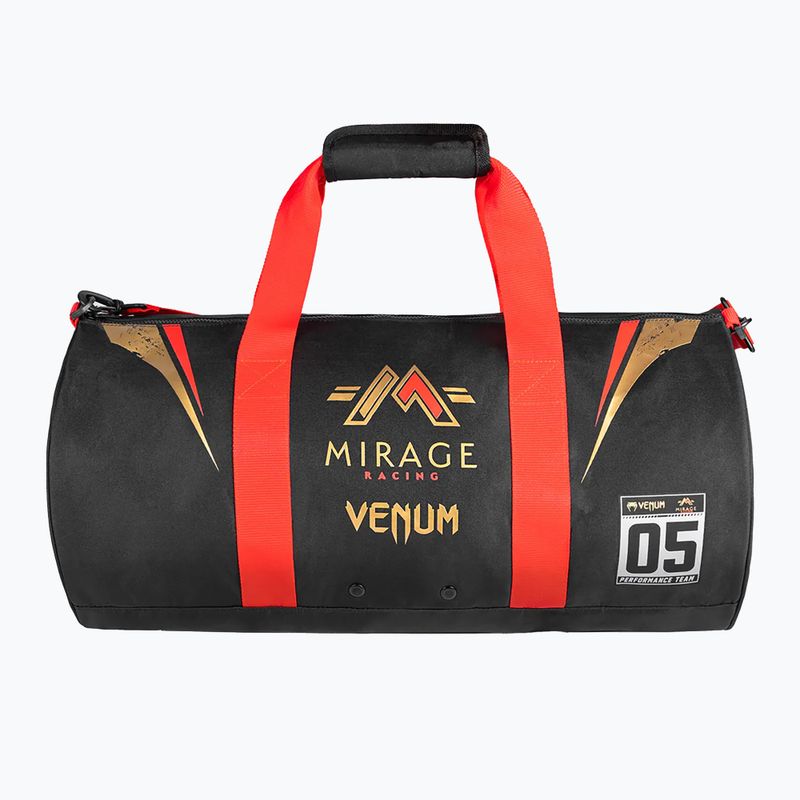 "Venum x Mirage Duffle" juodos/auksinės spalvos krepšys 2