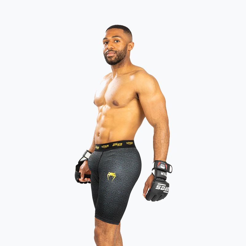 Vyriški treniruočių šortai Venum X Ares 2.0 Vale Tudo juoda/auksinė 4