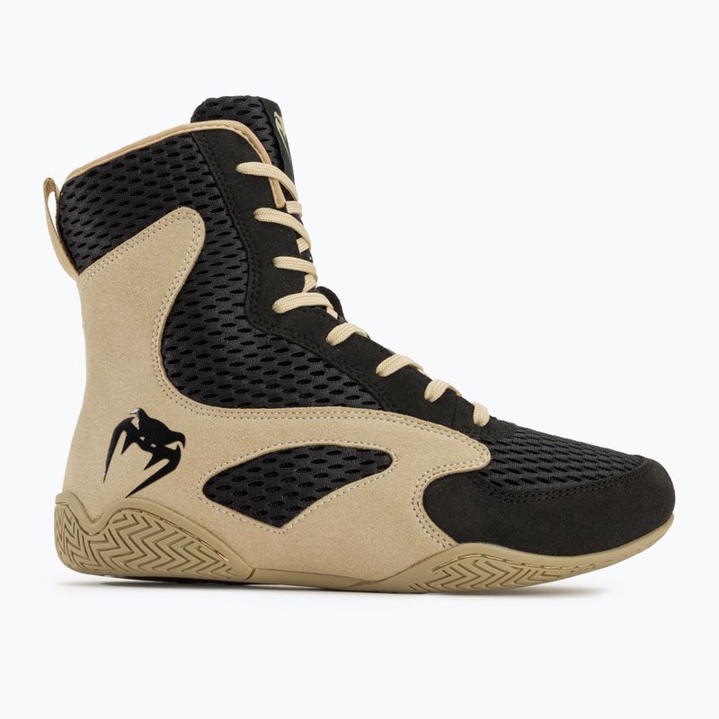 Bokso bateliai Venum Contender Boxing black/sand 2