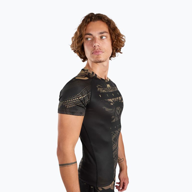 Rashguard vyriškas Venum Gorilla Jungle Rashguard black/sand 4