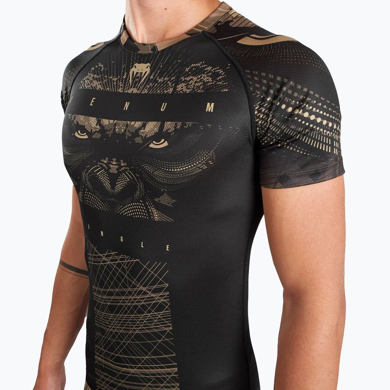 Rashguard vyriškas Venum Gorilla Jungle Rashguard black/sand 5